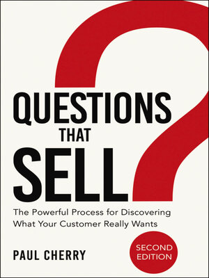 cover image of Questions that Sell
